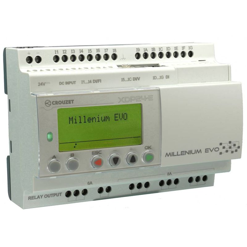 Foto van Crouzet 88975111 logic controller plc-aansturingsmodule