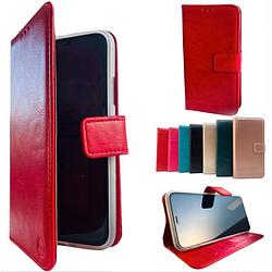 Foto van Apple iphone 12 rode wallet / book case / boekhoesje/ telefoonhoesje