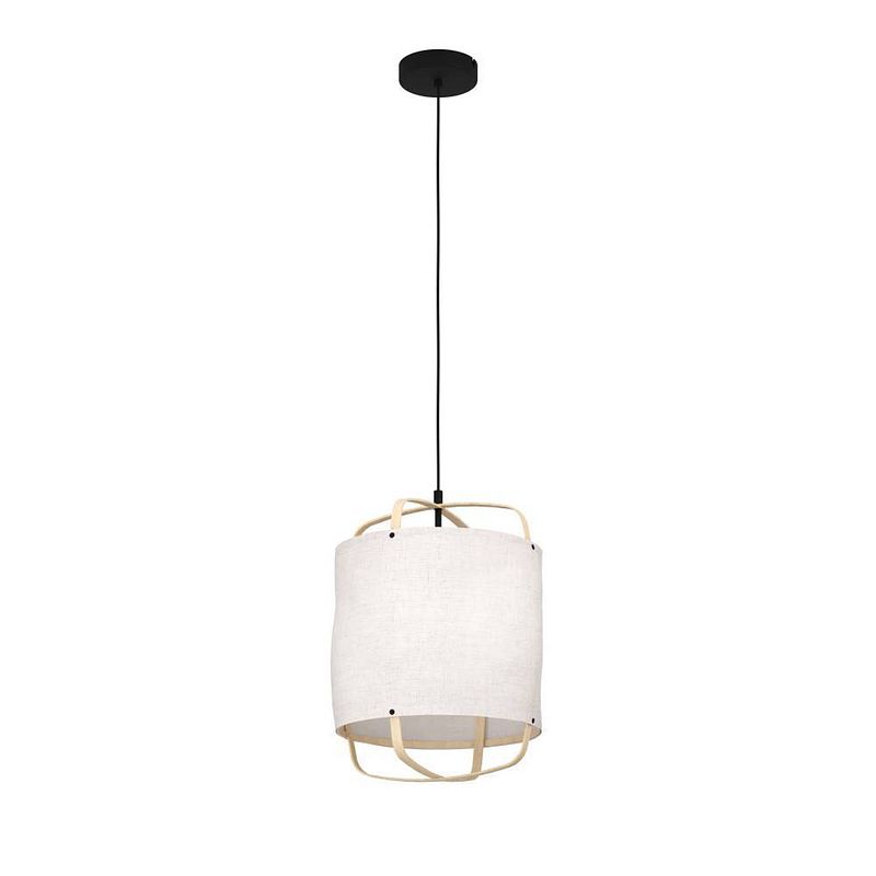 Foto van Eglo surfleet hanglamp - e27 - 33.0 cm - zwart