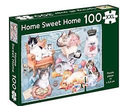 Foto van Home sweet home (100 stukjes xxl) - puzzel;puzzel (8719689883812)