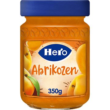 Foto van Hero fruitspread abrikozen 350g bij jumbo