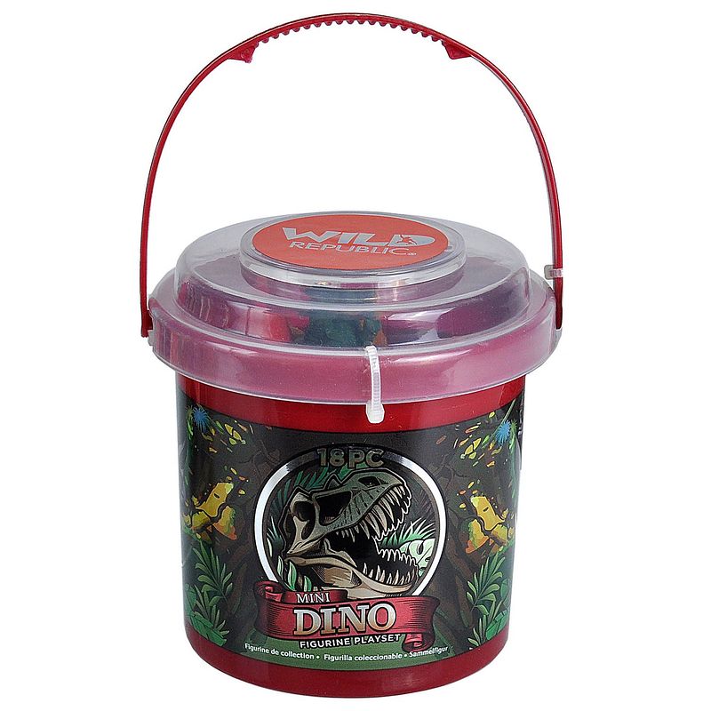 Foto van Wild republic mini-speelset dino junior 18-delig