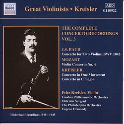 Foto van Great violinists - cd (0636943192221)