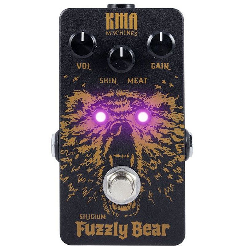 Foto van Kma audio machines fuzzly bear silicium fuzz effectpedaal