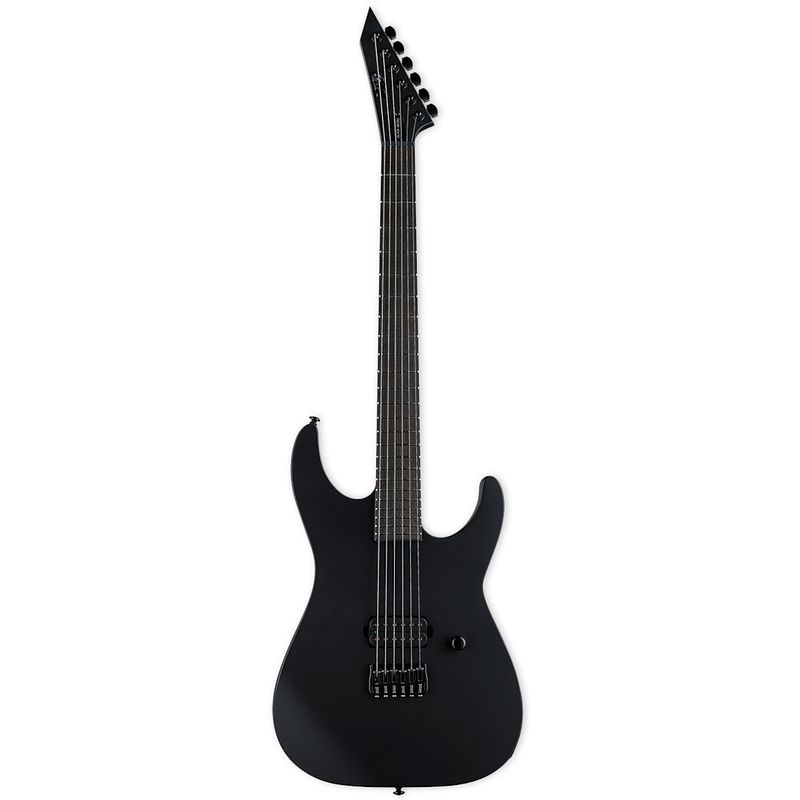 Foto van Esp ltd black metal series m-ht black metal black satin met vaste hipshot brug