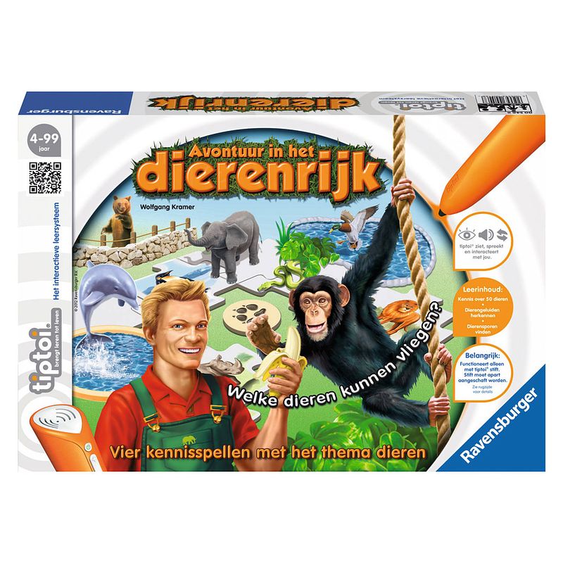 Foto van Ravensburger tiptoi - spel - avontuur in het dierenrijk