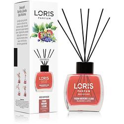 Foto van Loris - parfum - geurstokjes - huisgeur - huisparfum - blueberries & apple - 120ml