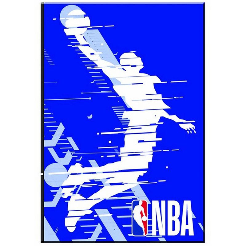 Foto van Nba notitieboek 25 x 17 cm b5 karton/papier blauw