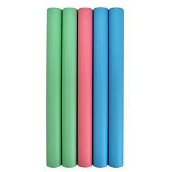 Foto van Verhaak kaftpapier - 5 rollen - pastel roze blauw groen - 4m x 35cm