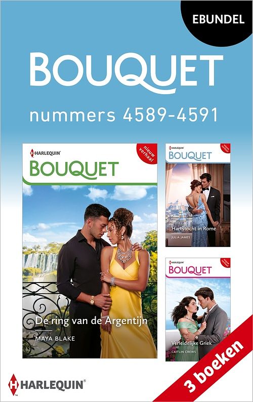 Foto van Bouquet e-bundel nummers 4589 - 4591 - maya blake, julia james, caitlin crews - ebook