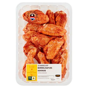 Foto van Jumbo kip borrelhapjes gekruid 750g