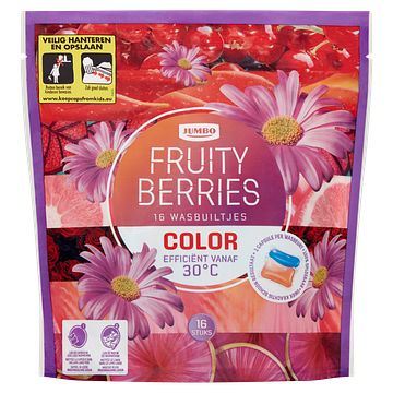 Foto van Jumbo fruity berries color 392 g 16 wasbeurten