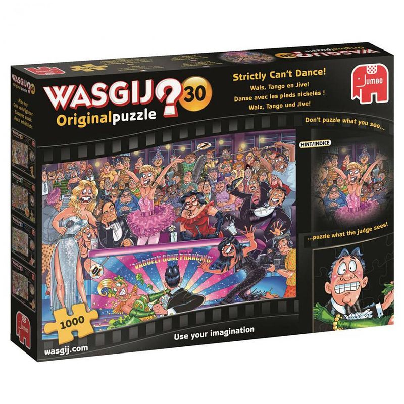 Foto van Wasgij original puzzel 30 wals, tango en jive! - 1000 stukjes