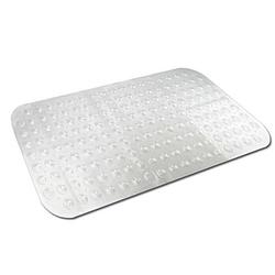 Foto van Transparante bad / douchemat anti-slip 79 x 37 cm - badmatjes