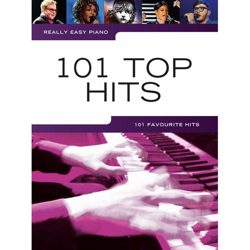 Foto van Wise publications really easy piano: 101 top hits pianoboek