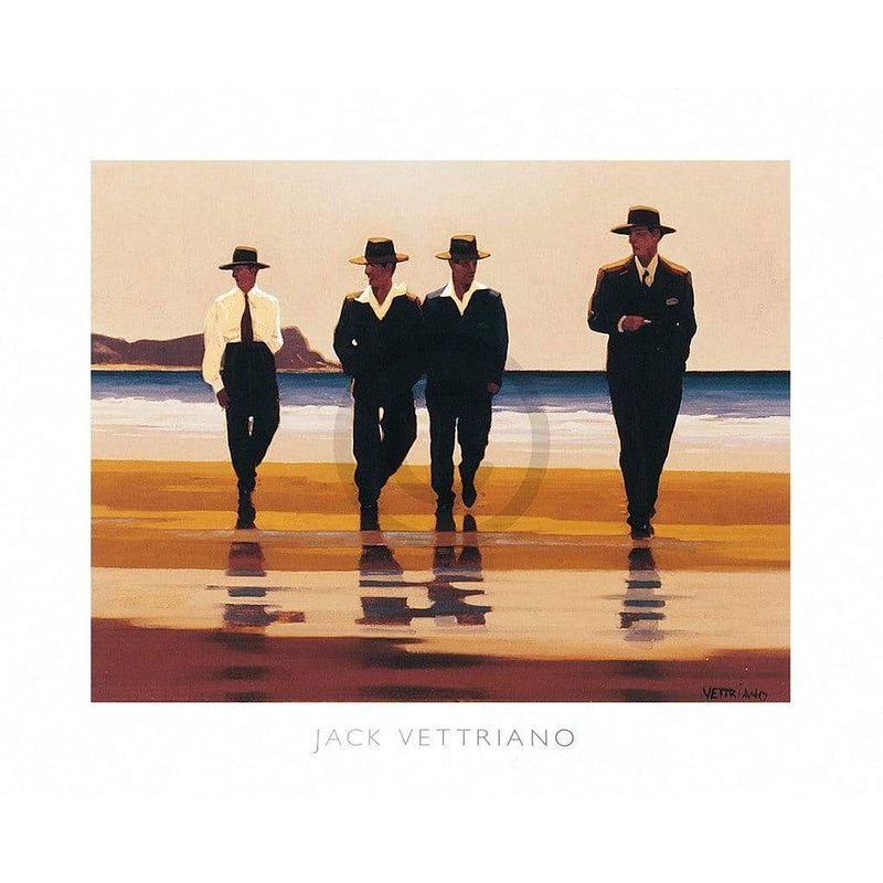 Foto van Jack vettriano - the billy boys kunstdruk 50x40cm