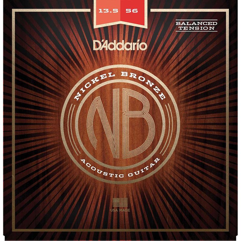 Foto van D'saddario nickel bronze balanced tension medium gitaarsnaren