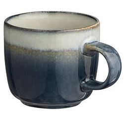 Foto van Mok dorean blauw stoneware met oor 255 ml 9,5xø10 cm - leen bakker