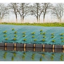 Foto van Tuinaanleg canvas - groen 90 gr / m² - 1x10m