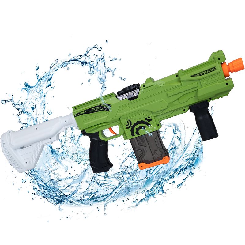 Foto van Elektrisch waterpistool - groen