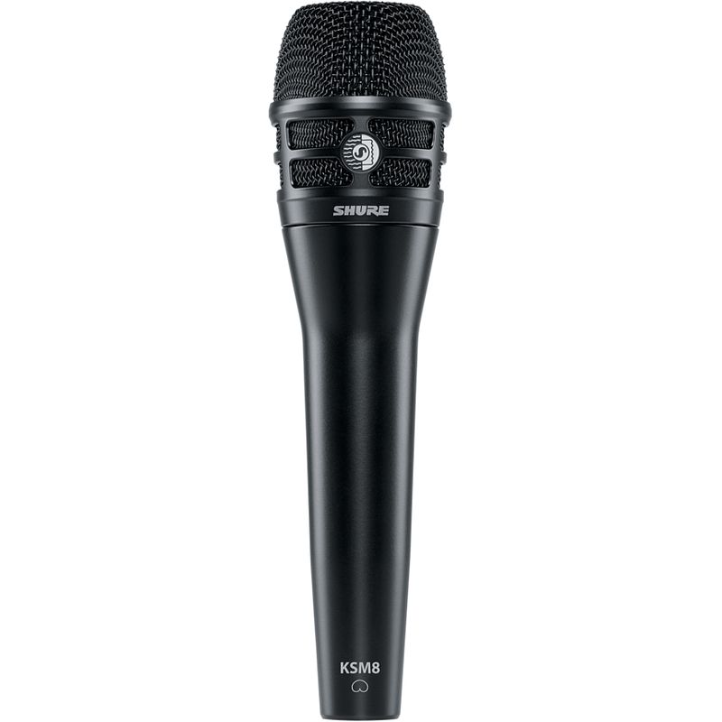 Foto van Shure ksm8/b dualdyne dynamische cardioïde microfoon zwart