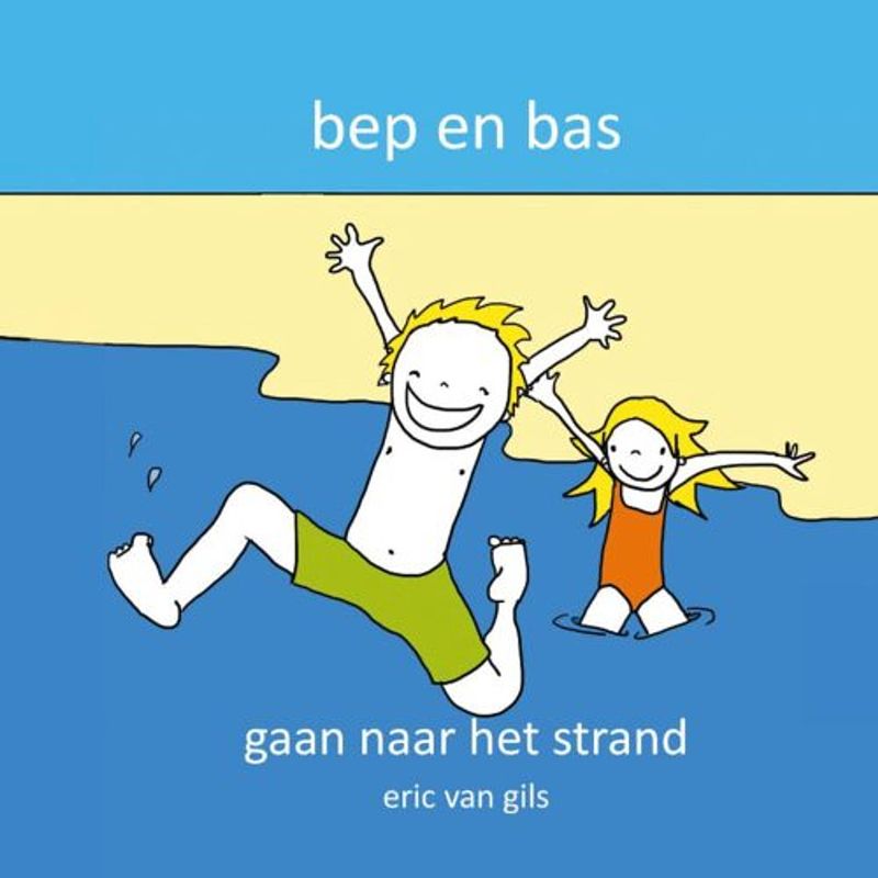 Foto van Bep en bas gaan naar het strand - bep en bas