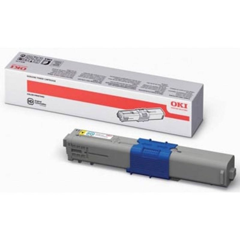 Foto van Oki toner kit geel - 5000 pagina's - 44469722