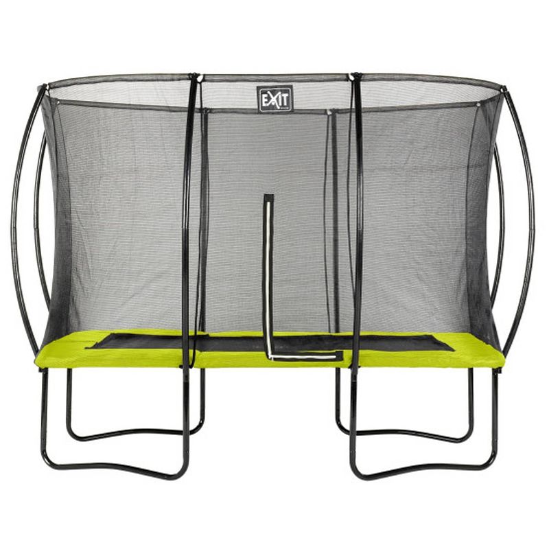 Foto van Exit silhouette trampoline rechthoekig - 214 x 305 cm - groen