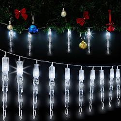 Foto van Monzana feestverlichting - kerstverlichting - ijspegelverlichting - voor binnen en buiten incl. afstandsbediening