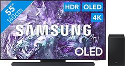 Foto van Samsung oled 4k 55s95d (2024) + soundbar