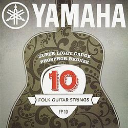 Foto van Yamaha fp10 phosphor bronze super light western gitaar snarenset