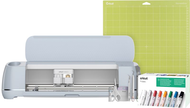 Foto van Cricut maker 3 + startersbundel + toolset + snijmat