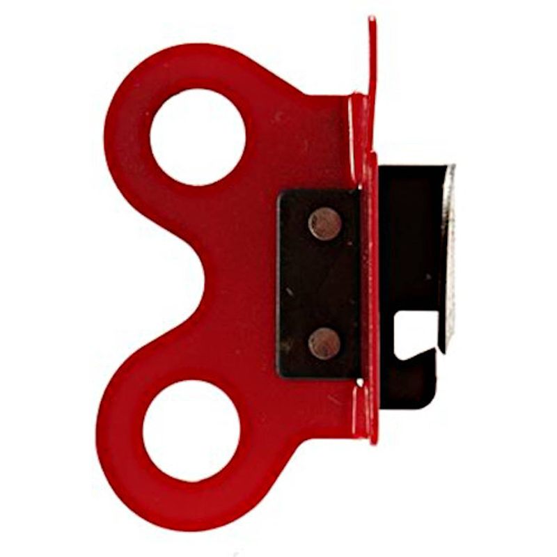 Foto van Bigbuy home blikopener 7 x 5 x 3 cm staal rood