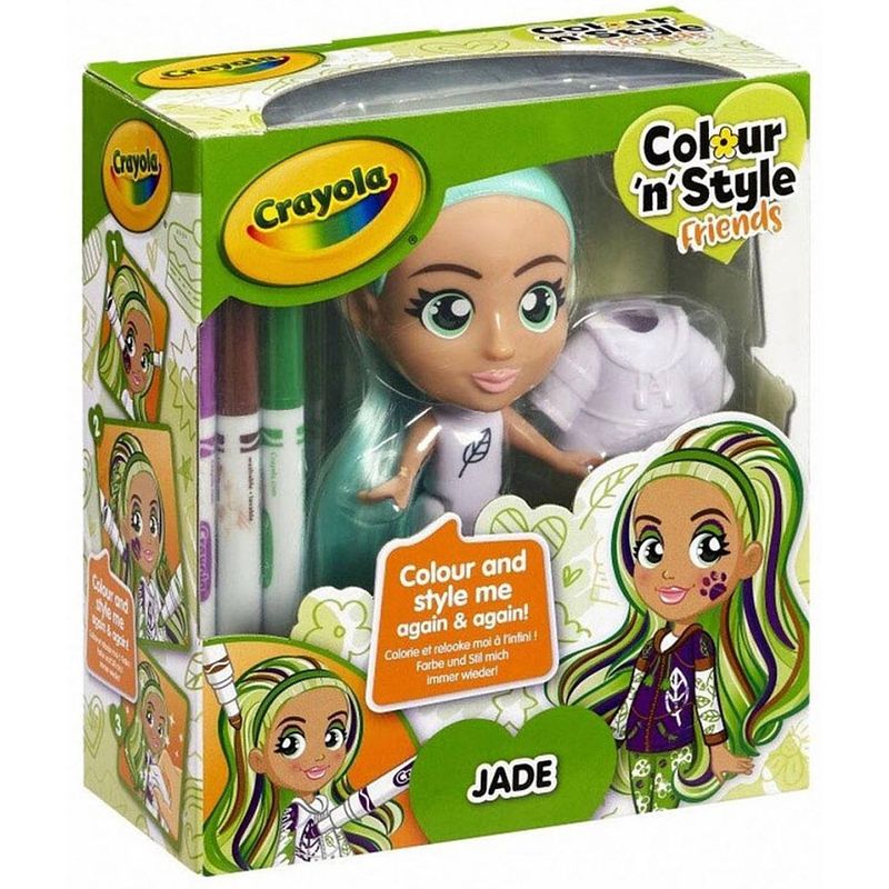 Foto van Crayola colour n style friends inkleuren - jade