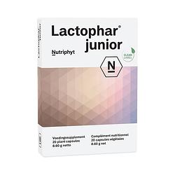 Foto van Nutriphyt lactophar junior capsules