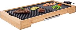 Foto van Tristar bamboo grill xl bp-2641