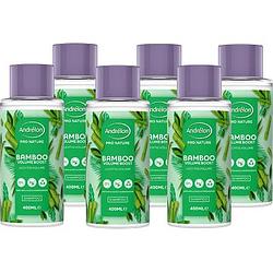 Foto van Andrelon pro nature shampoo bamboo volume boost 6 x 400ml bij jumbo