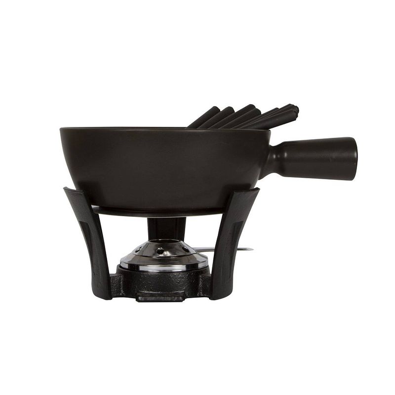 Foto van Boska fondueset nero l - 8 personen - zwart - 2,2 l