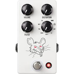 Foto van Jhs pedals packrat white 9-voudig distortion effectpedaal