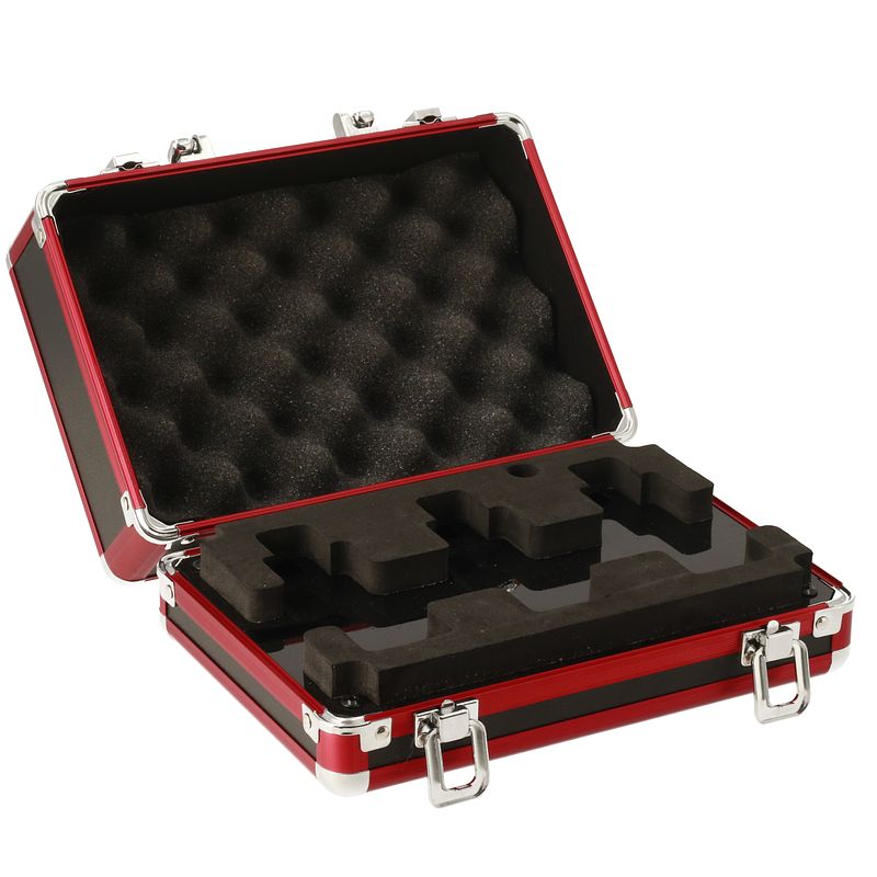 Foto van Fazley mpc-03 mini pedal case koffer voor drie mini effectpedalen