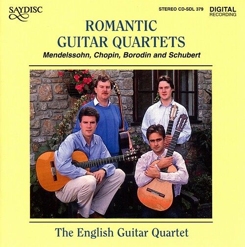 Foto van Romantic guitar quartets - cd (5013133437921)