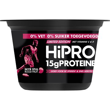 Foto van Hipro protein skyr stijl rood fruit 160g bij jumbo