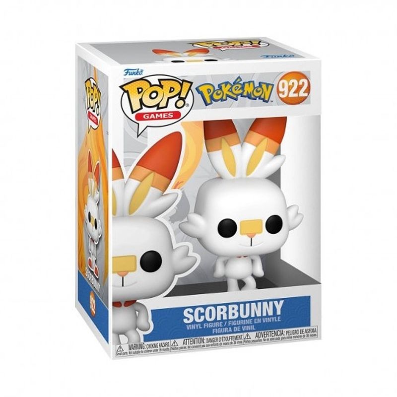 Foto van Pop games: pokémon scorbunny - funko pop #922