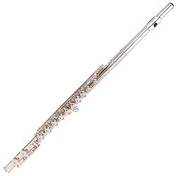 Foto van Odyssey wind instruments ofl100 debut c flute dwarsfluit met koffer