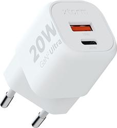 Foto van Xtorm snellader met 2 usb poorten 20w wit