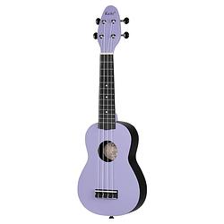 Foto van Ortega keiki k2-laf soprano size ukulele lavender field sopraan ukelele set