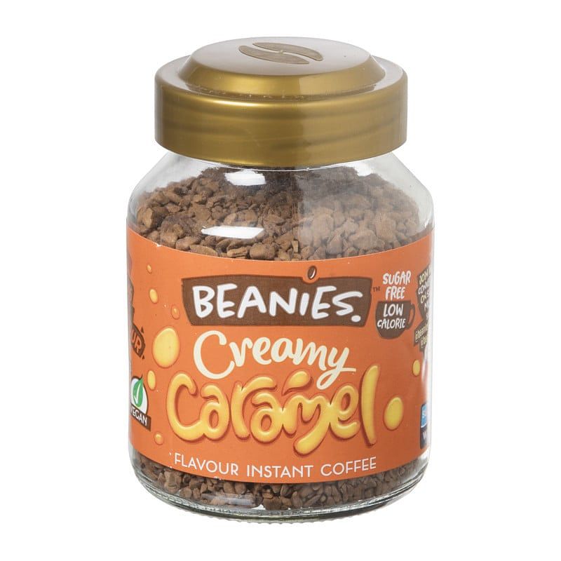 Foto van Beanies koffie - creamy caramel - 50 gr