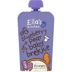 Foto van Ella'ss kitchen blueberry + pear baby brekkie 6+ months 100g bij jumbo