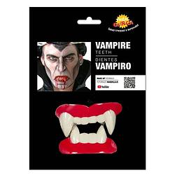 Foto van Fiestas vampier tanden - volwassenen - kunstgebit - halloween/horror thema - dracula - verkleedattributen