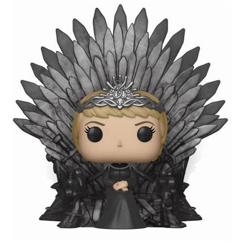 Foto van Funko pop! deluxe: game of thrones - cersei iron throne 13 cm